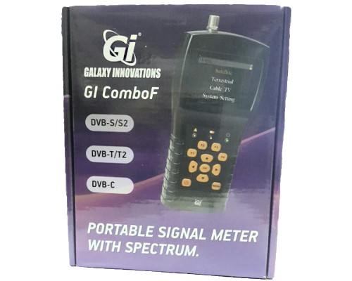 Измеритель уровня сигнала Galaxy Innovations GI ComboF DVB-S/S2 и DVB-T/T2/C сигналов