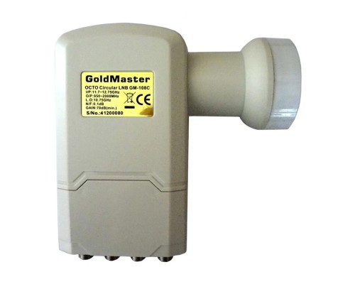 GoldMaster GM-108C Circular Octo LNB Круговой конвертер с восемью выходами