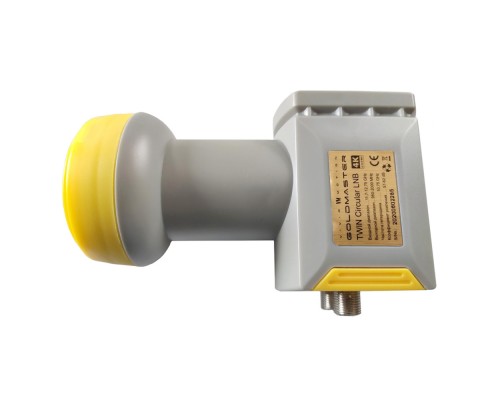 GoldMaster GM-122CX Circular Twin LNB Круговой конвертер с двумя выходами