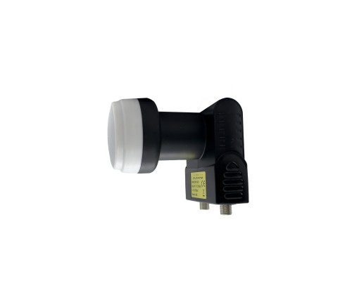 GoldMaster GM-142C, Black Edition Circular Twin LNB Круговой конвертер с двумя выходами для Триколор, НТВ Плюс