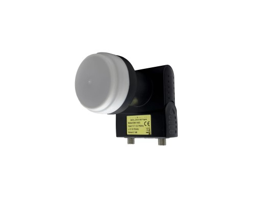GoldMaster GM-142C, Black Edition Circular Twin LNB Круговой конвертер с двумя выходами для Триколор, НТВ Плюс