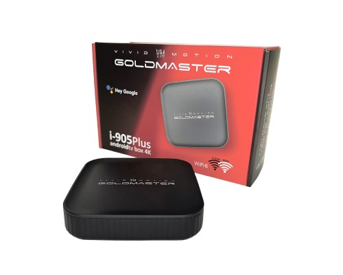 GoldMaster I-905 Plus медиаплеер AndroidTV 10 / 2Gb/16Gb DDR3