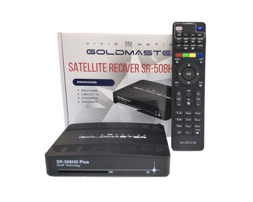 Спутниковый ресивер GoldMaster SR-508HD Plus