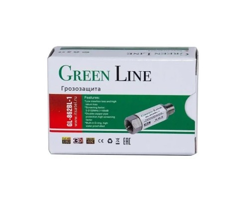 Грозозащита Green Line GL-862BL диапазон 5-2150 мГц