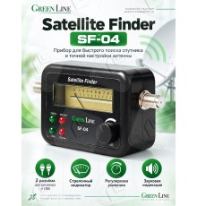 SatFinder Green Line SF-04 (Сатфайндер)  - стрелочный (Прибор для настройки спутниковой антенны)