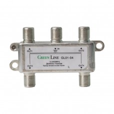 Green Line GL01-04 сплиттер, делитель на 4 выхода