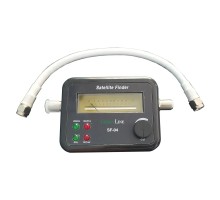 Комплект SatFinder Green Line SF-04 (Сатфайндер) + кабельная сборка 25см  - стрелочный (Прибор для настройки спутниковой антенны)