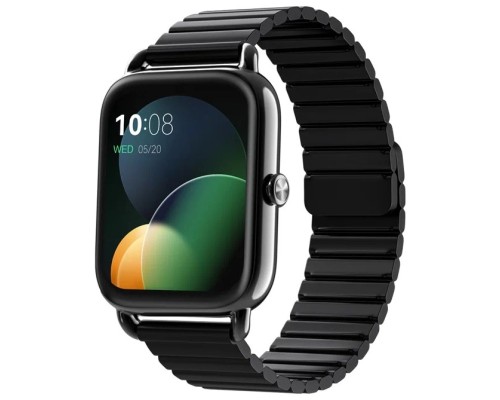 Умные часы Haylou RS4 PLUS Dual-Strap, черный (застежка и магнитный ремешки)