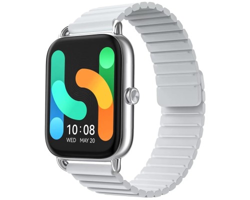 Умные часы Haylou RS4 PLUS, серебряный/магнитный