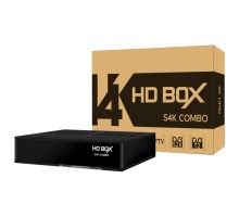 HD BOX S4K Combo комбинированный ресивер DVB-S2/T2/C (ЭйчДи Бокс)