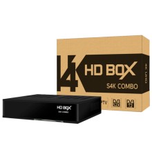 HD BOX S4K Combo комбинированный ресивер DVB-S2/T2/C (ЭйчДи Бокс)