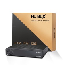 HD BOX S500 CI Pro комбинированный ресивер DVB-S2/T2/C (ЭйчДи Бокс)