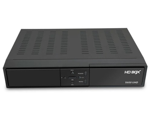 Спутниковый 4K ресивер HD BOX S600 UHD DVB-S2/T2/C (ЭйчДи Бокс)