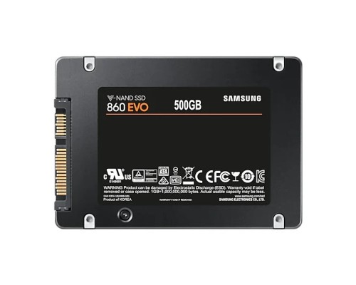 Твердотельный накопитель Samsung 860 EVO 500 ГБ SATA MZ-76E500BW