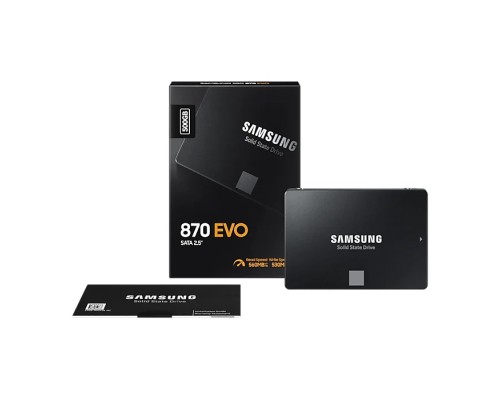 Твердотельный накопитель Samsung 870 EVO 500 ГБ SATA MZ-77E500BW