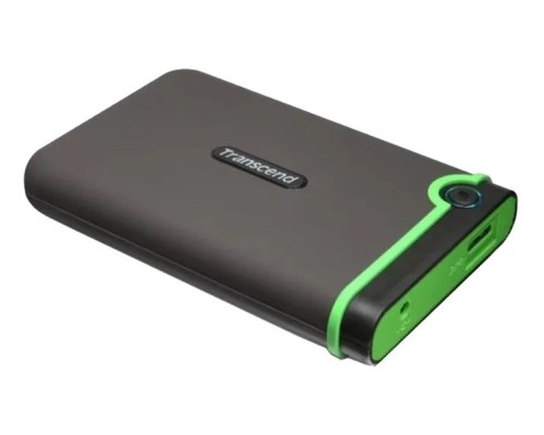 1 ТБ Внешний HDD Transcend StoreJet 25M3, USB 3.0, стальной серый