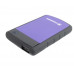 1 ТБ Внешний HDD Transcend StoreJet 25H3, USB 3.0, фиолетовый