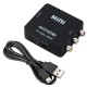 Конвертер-переходник из AV 3RCA (тюльпаны) в HDMI, 1080p, черный (AV2HDMI)