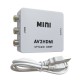 Конвертер-переходник из AV 3RCA (тюльпаны) в HDMI, 1080p, белый (AV2HDMI)
