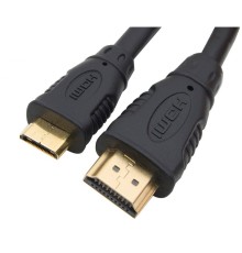 Кабель межблочный mini HDMI-HDMI 1,0м Pro Cable-AV 3-87310