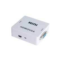 Конвертер-переходник из HDMI в VGA + 3,5 jack audio HDMI2VGA