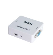 Конвертер-переходник из HDMI в VGA + 3,5 jack audio HDMI2VGA