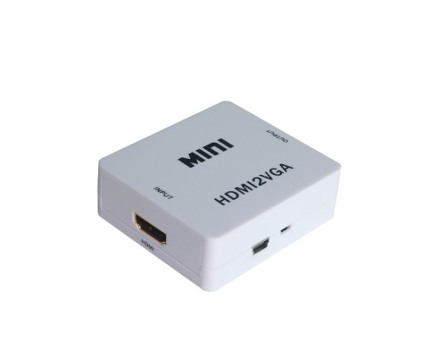 Конвертер-переходник из HDMI в VGA + 3,5 jack audio HDMI2VGA