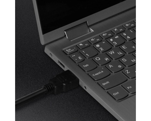 Кабель аудио-видео HDMI-HDMI Gold Master High Speed (Ver. 1.4) 5м черный