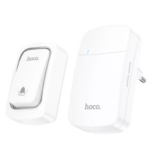 Беспроводной дверной звонок Hoco Hl26 Wireless Doorbell Set, белый