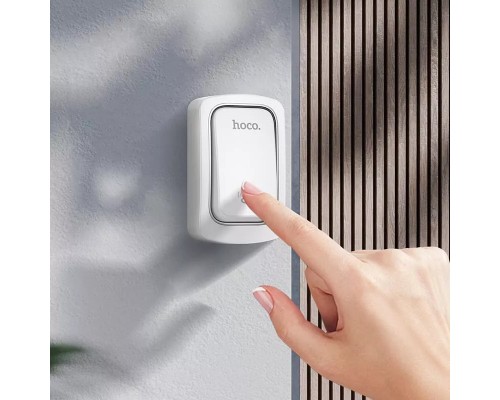 Беспроводной дверной звонок Hoco Hl26 Wireless Doorbell Set, белый
