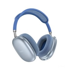 Беспроводные наушники накладные Hoco W55 Plesing BT headphones голубые