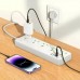Сетевой фильтр Hoco AC13A 5 гнезд + Type-C USB-C + 3USB 1.5м 2,5кВт белый