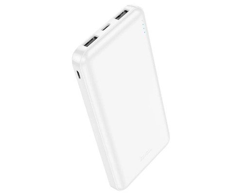 Внешний аккумулятор HOCO J100 High-Ranking 10000 mAh, белый