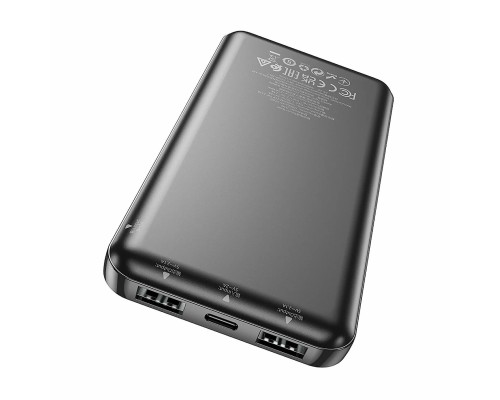 Внешний аккумулятор HOCO J100 High-Ranking 10000 mAh, черный