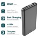 Внешний аккумулятор HOCO J100 High-Ranking 10000 mAh, черный