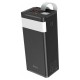 Внешний аккумулятор Hoco Power Bank  J86 22,5W, 40000mAh, черный, с фонариком
