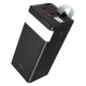 Внешний аккумулятор Hoco Power Bank  J86A 22,5W, 50000mAh, черный, с фонариком