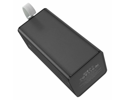 Внешний аккумулятор Hoco Power Bank  J86A 22,5W, 50000mAh, черный, с фонариком