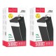 Внешний аккумулятор Hoco Power Bank  J86A 22,5W, 50000mAh, черный, с фонариком