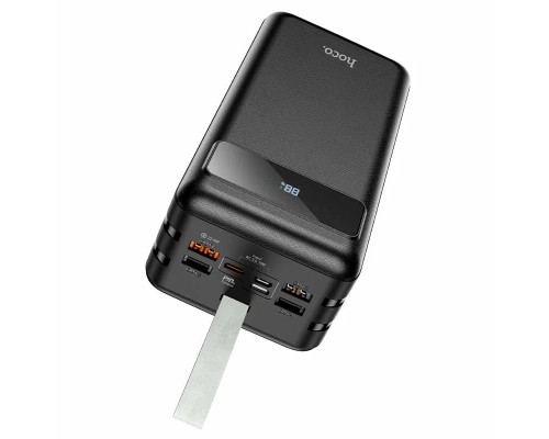 Внешний аккумулятор Hoco Power Bank J86B 22,5W, 60000mAh, черный, с дисплеем, с подсветкой