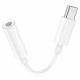 Адаптер HOCO LS35 USB Type-C to 3.5mm Audio. Переходник для наушников, для Apple iPhone 15 / iPad / Samsung 