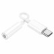 Адаптер HOCO LS35 USB Type-C to 3.5mm Audio. Переходник для наушников, для Apple iPhone 15 / iPad / Samsung 