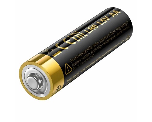 Батарейка алкалиновая HOCO JA1, AA - LR6 - 1.5V, 10 штук, черный