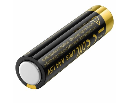 Батарейка алкалиновая HOCO JA2, AAA - LR03 - 1.5V, 10 штук, черный