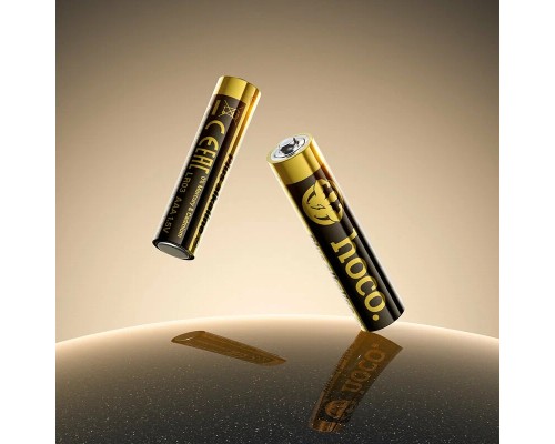 Батарейка алкалиновая HOCO JA2, AAA - LR03 - 1.5V, 10 штук, черный