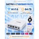 Медиаплеер Homatics Box 4K V2 2/64 Гб, Wi-Fi 6, Android TV 14, белый