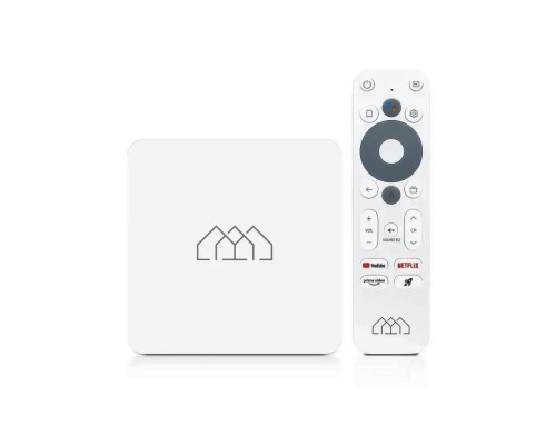 Медиаплеер Homatics Box R Lite 4K 2/32 Гб,  Android TV 11, белый