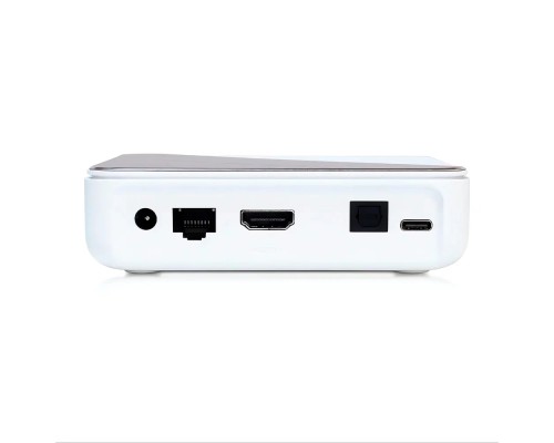Медиаплеер Homatics Box R 4K Plus 4/32 Гб,  Android TV 11, белый/бежевый