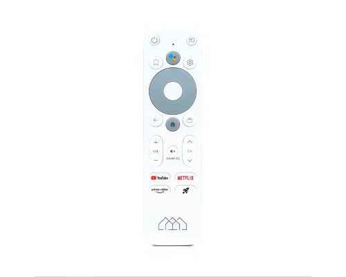 Медиаплеер Homatics Box R 4K Plus 4/32 Гб,  Android TV 11, белый/бежевый