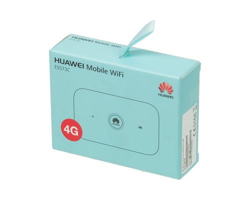 Wi-Fi роутер HUAWEI E5573C-322 (белый) универсальный 3G/4G LTE